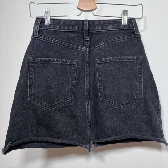 Abercrombie & Fitch Zoe NATURAL RISE VINTAGE A-Line Skirt - Picture 5 of 12